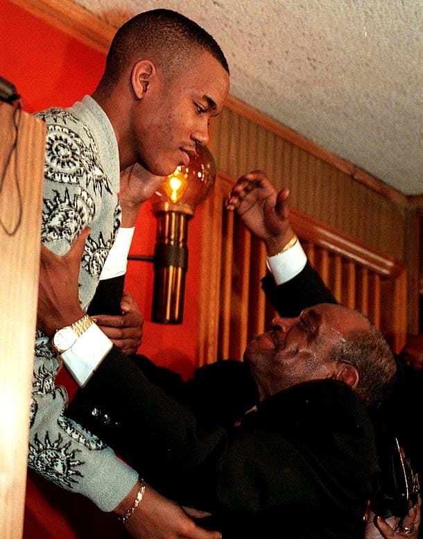 Stephon Marbury and Donald Marbury Sr.